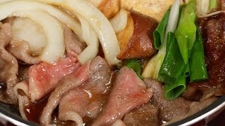 Kansaistyle Sukiyaki Recipe  Cooking with Dog [upl. by Tamiko]