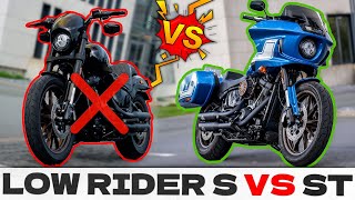 HARLEY DAVIDSON FXLRS VS FXLRST [upl. by Alakim170]