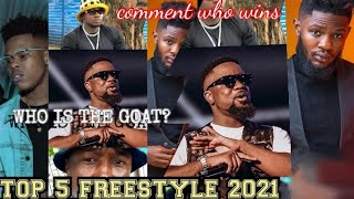 TOP 5 FREESTYLE YOU DONT KNOW FROM BEST AFRICAN RAPPERS 2021REVOLUTION IS COMING [upl. by Eilah]