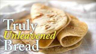 How to Make Fresh amp Easy Unleavened Bread for Passover Simple amp Delicious Recipe [upl. by Yeaton192]