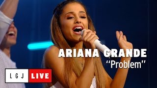 Ariana Grande  Problem  Live du Grand Journal [upl. by Nnairrehs446]