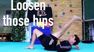 Leg Circles  Quick Exercise to Strengthen amp Loosen Your Hips [upl. by Einama]