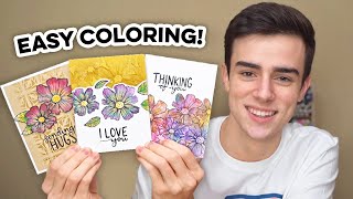 3 Ways To Color Stamps With Ink Pads [upl. by Prowel123]