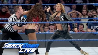 Nikki Bella looks to knock the crown off The Princess of Staten Island SmackDown LIVE Nov 29 2016 [upl. by Yecac]