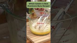 Which Keto Beef Gelatin is Best When Making Carnivore Buns [upl. by Reppep128]