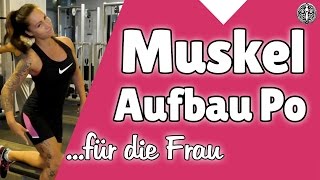 ►► Muskelaufbau Po Frau ✔ Isabel zeigt Muskelaufbau Po für die Frau ♥♥♥ [upl. by Volnay382]