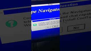 Netscape Navigator install on Windows 31 [upl. by Adlez]