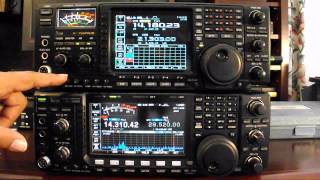 Icom 7600 Vs Ic756 Pro III Part 1 Construction and Layout [upl. by Nayarb282]