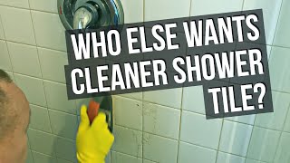 Detailed Tile Shower Cleaning and Restoration [upl. by Aufmann]