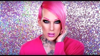 SIGNATURE quotJEFFREE STARquot LOOK Pink Brows amp Smokey Eye Tutorial [upl. by Kirsteni]