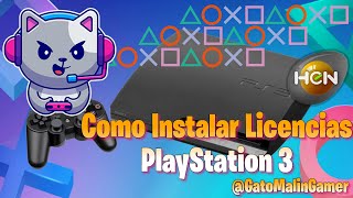 Como Instalar las Licencias del PlayStation 3 [upl. by Anirda]