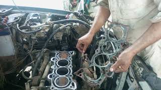 HOW TO HONDA Civic MODEL 1995 GASKET AND WATER FUMP REPAIR [upl. by Fabron]