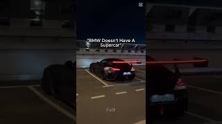 BMW Doesnt Have A Supercar [upl. by Llekram308]