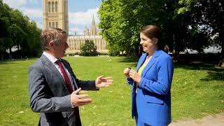 MP has emotional interview with journalist Jonathan Pie on the day of the Election [upl. by Auqined]