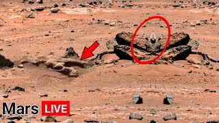 Mars Rovers Panoramic Cam Capture 360° Unexpected Weird 4K Footage of Mars Airey Hill  Sol 963 [upl. by Odrareve176]