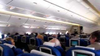 TURBULENCE on Flight BA 244  Buenos AiresEzeiza to LondonHeathrow 17062012 [upl. by Narual]