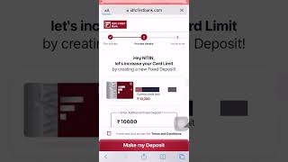 How to Increase IDFC First Bank WOW Credit Card Limit [upl. by Asselam933]