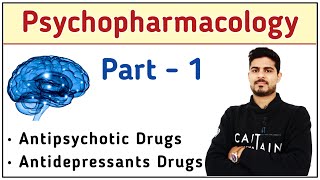 Psychopharmacology Part  1  Antipsychotic and Antidepressants drugs [upl. by Lanny]