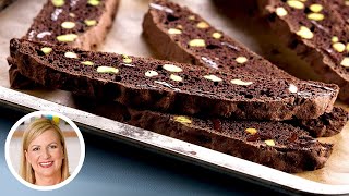 Professional Baker Teaches You How To Make BISCOTTI [upl. by Marl]