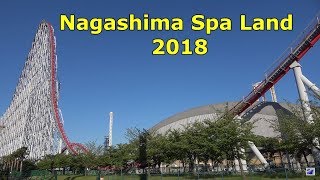 Nagashima Spa Land 2018 [upl. by Bunde884]