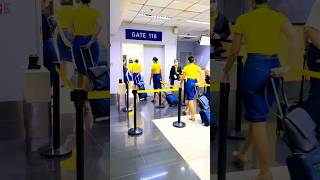 CEBU PACIFIC CREW  Boarding Our A330neo Flight travel plane cabincrew flight flying airplane [upl. by Anihc]