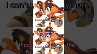 Experimenting w my vocals sticks badger attempt 1 shortsviral voiceimpressions sonicthehedgehog [upl. by Souvaine179]