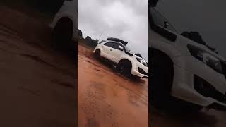 Ford endeavor and Toyota fortuner automobile modifiedcarskerala driftlove travel instacars [upl. by Nwahsud]