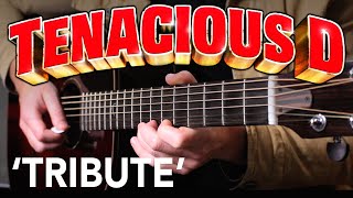 Tenacious D Tribute Acoustic Guitar Tutorial  How to Play [upl. by Leeanne]