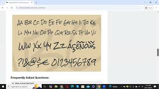 How to Download and Install Rock Salt Font Free Download trending [upl. by Yras580]