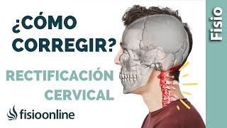 Los 3️⃣ MEJORES EJERCICIOS para la RECTIFICACIÓN CERVICAL [upl. by Pauiie513]