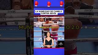 La humildad de Canelo Álvarez contra Dmitry Bivol boxeo boxing box [upl. by Wassyngton]