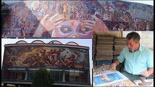 Jorge Piña Rosales historia y presencia del mosaico bizantino en la UNAM CDMX Temixco [upl. by Cleopatra]