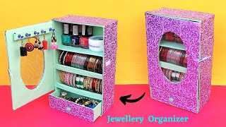 How to make Bangle Stand using Flipkart Cardboard Box Best out of waste DIY Jewellery Organizer [upl. by Ahtan283]