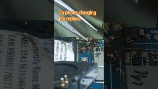 Jio phone charging pin replace ytshorts [upl. by Fisher474]