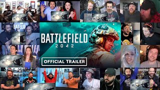 Battlefield 2042 Reveal Trailer Reaction Mashup [upl. by Eenaffit]