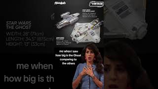 That Star Wars Haslab Ghost is huge and beautiful hasbro starwars ssdc [upl. by Trevah621]