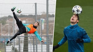 Cristiano Ronaldo In Training 2018  SkillsTricksGoals  Freestyle HD [upl. by Igal555]