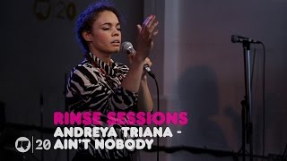 Andreya Triana  Aint Nobody — Rinse Sessions [upl. by Yartnod]