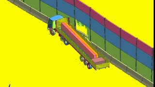 LSDYNA Crash Test  ANSYS LSDYNA  SVS FEM [upl. by Norihs576]