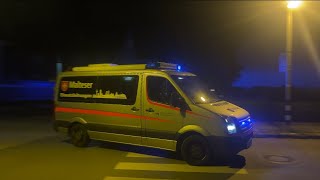 Bombenfund in Bottrop Einsatzfahrt der Malteser Bottrop [upl. by Artinek604]