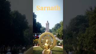 Lord Buddhas Most Beautiful Temple Sarnath beautifulbeautytrendingsarnathbuddhavaranasi [upl. by Ennoirb75]