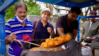 Is This Jayanagar’s Oldest Bajji Bonda Cart 42 Years KUNDAPURA BONDA BAJJI SHOP Bengaluru [upl. by Ibby]