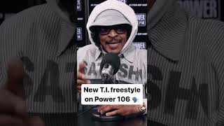 New TI freestyle on Power 106 🗣️ [upl. by Aubarta]