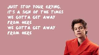 Sign of the Times  Harry Styles Lyrics [upl. by Enelear36]