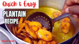 I made this quick plantain recipe after church on Sunday [upl. by Midan]