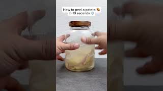 This is how you peel a potato in 10 seconds 🥔💨 [upl. by Nenney]