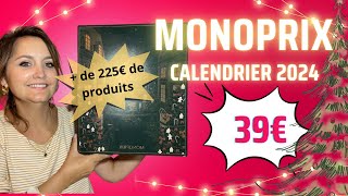 CALENDRIER 2024 MONOPRIX ✨Alors estil toujours aussi bien pour 39€ 🧐 [upl. by Esinehc]