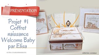 Welcome baby présentation Coffret Naissance par Elisa [upl. by Sonnnie823]