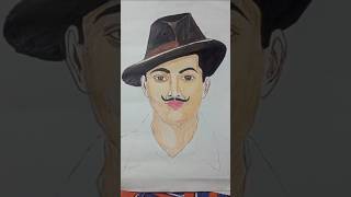 Bhagat Singh Drawing short video [upl. by Deroo]