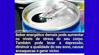 BEBER ENERGÉTICO FAZ MAL A SAÚDE [upl. by Daht]